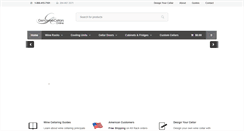 Desktop Screenshot of genuwinecellarsonline.com